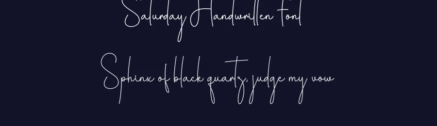 Saturday Handwritten Font by andikastudio — Script Handwritten Font — thumbnail 2