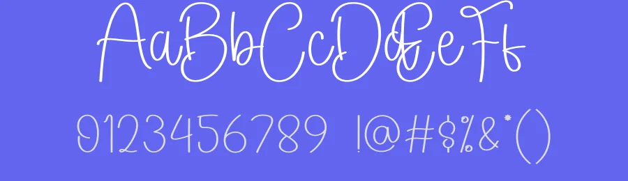 Saturday Handwritten Script Font by creativeletter — Script Handwritten Font — thumbnail 3
