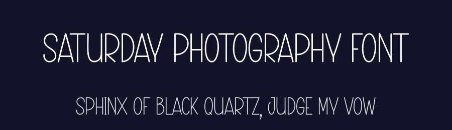 Saturday Photography Font by creativeletter — Script Handwritten Font — thumbnail 2