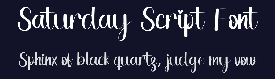 Saturday Script Font by inermediaSTUDIO — Script Handwritten Font — thumbnail 2