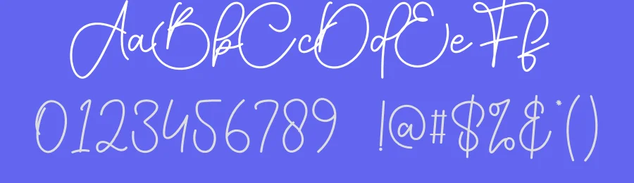 Saturday Script Font by creativeletter — Script Handwritten Font — thumbnail 3
