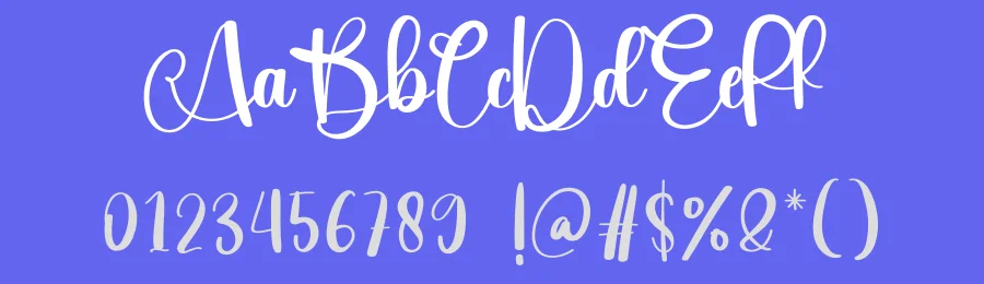 Saturday Script Typeface by creativeletter — Script Handwritten Font — thumbnail 3
