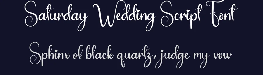 Saturday Wedding Script Font by andikastudio — Script Handwritten Font — thumbnail 2