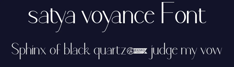 Satya Voyance Font by nihstudio — Display Font — thumbnail 2
