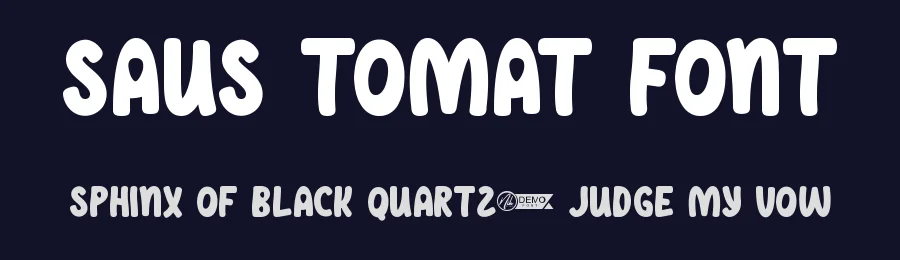 Saus Tomat Font by nihstudio — Display Font — thumbnail 2