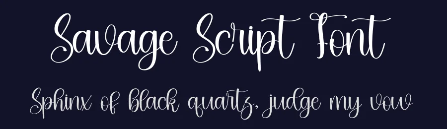 Savage Script Font by inermediaSTUDIO — Script Handwritten Font — thumbnail 2