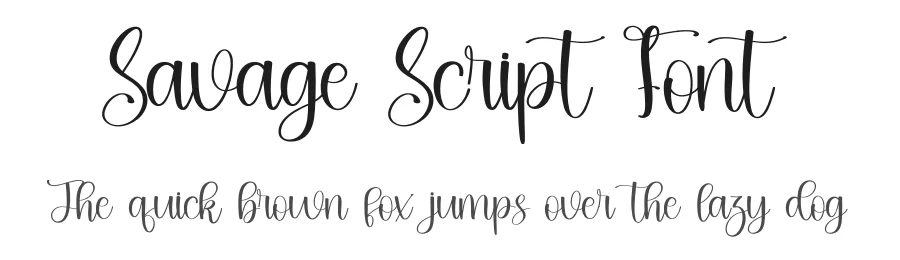 Savage Script Font by inermediaSTUDIO — Script Handwritten Font