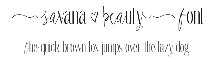 Savana Beauty Font by nihstudio — Script Handwritten Font