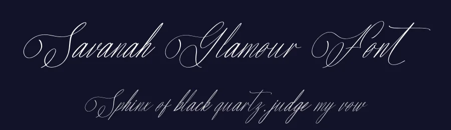 Savanah Glamour Font by letterenastudios — Script Handwritten Font — thumbnail 2