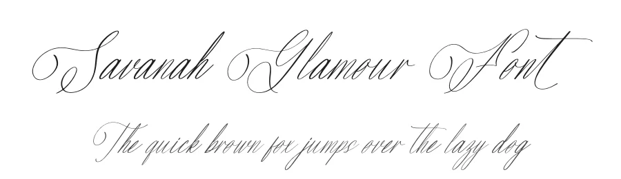 Savanah Glamour Font by letterenastudios — Script Handwritten Font