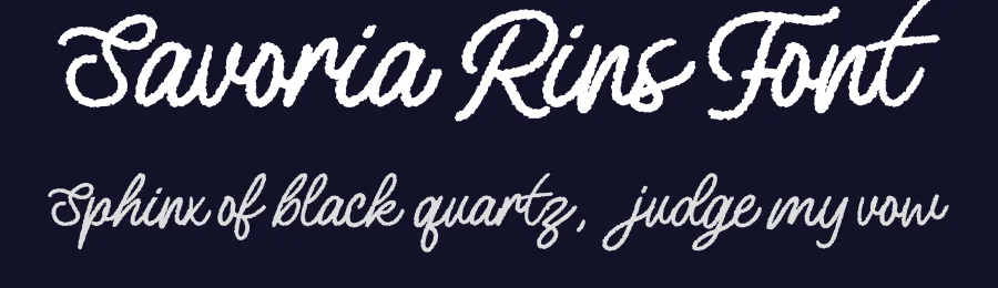 Savoria Rins Font by Lettermine — Script Handwritten Font — thumbnail 2