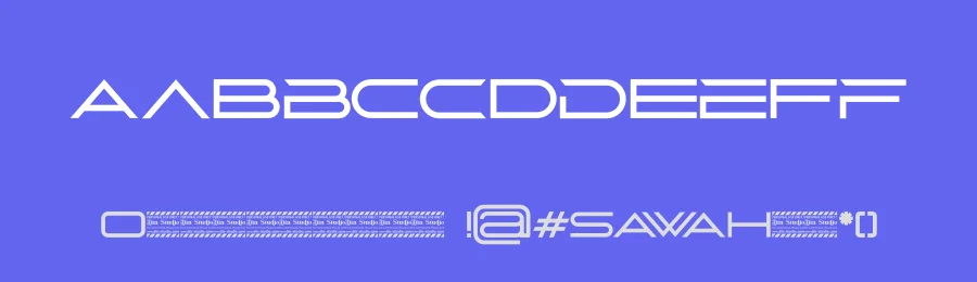Sawah Display Font by Din Studio — Display Font — thumbnail 3