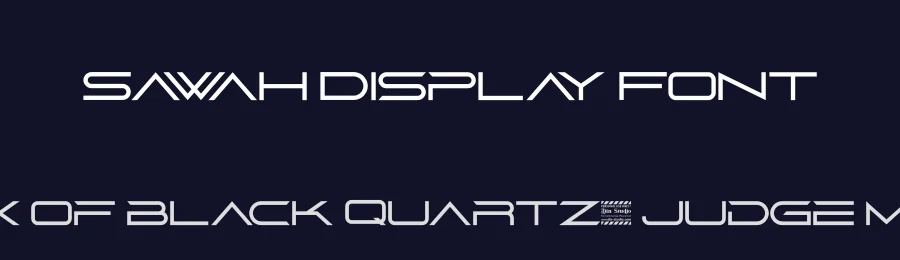 Sawah Display Font by Din Studio — Display Font — thumbnail 2