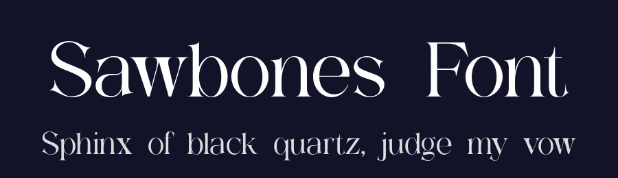 Sawbones Font by UICreative — Serif Font — thumbnail 2
