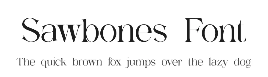 Sawbones Font by UICreative — Serif Font