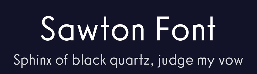 Sawton Font by atipo — Sans Serif Font — thumbnail 2