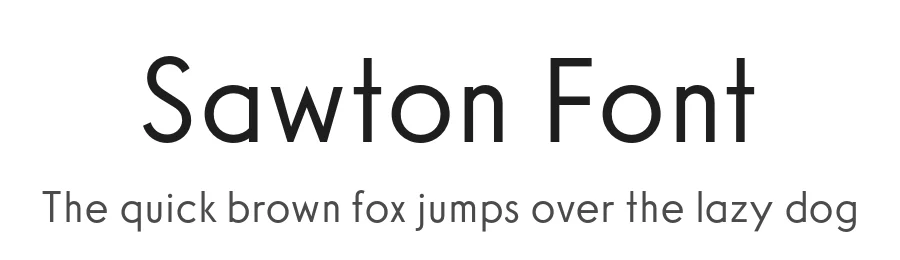 Sawton Font by atipo — Sans Serif Font