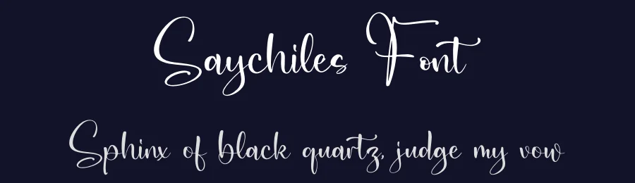 Saychiles Font by letterfabric — Script Handwritten Font — thumbnail 2