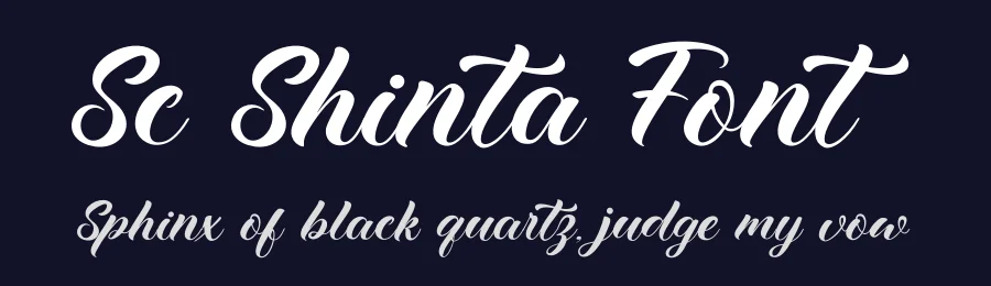 Sc Shinta Font by saemoon creative — Script Handwritten Font — thumbnail 2