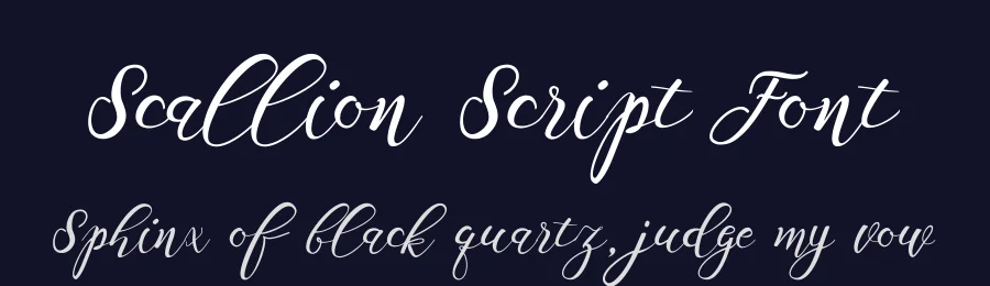Scallion Script Font by Polem — Script Handwritten Font — thumbnail 2