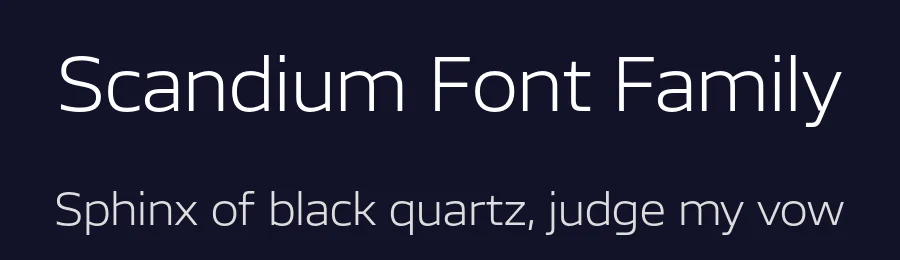 Scandium Font Family by Mash Creative — Decorative Font — thumbnail 2