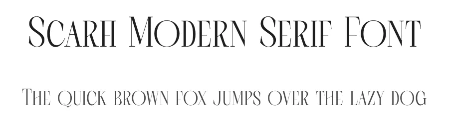 Scarfi Modern Serif Font by timelesstype.co — Serif Font
