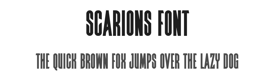 Scarions Font by Almairatype — Decorative Font
