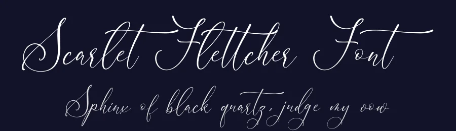 Scarlet Flettcher Font by Storytype — Script Handwritten Font — thumbnail 2