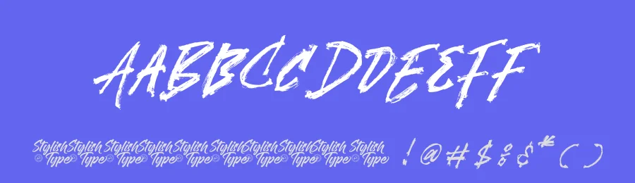 Scarletis – Rough Calligraphy Style Font by stylishtype.co — Script Handwritten Font — thumbnail 3