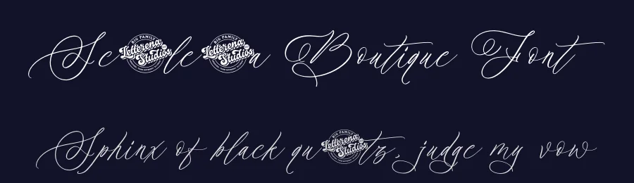 Scarletta Boutique Font by letterenastudios — Script Handwritten Font — thumbnail 2