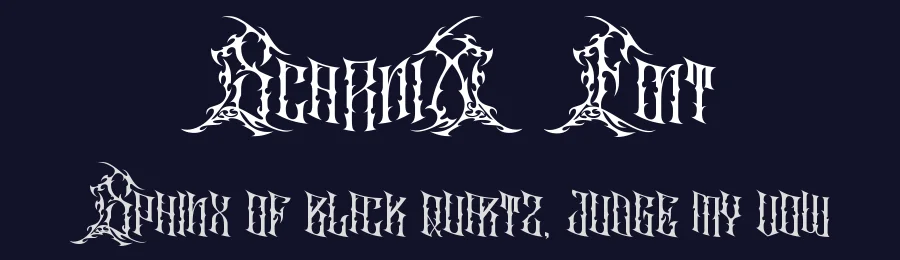 Scarnix Font by Letterara Studio — Blackletter Font — thumbnail 2