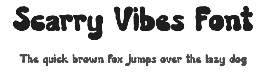 Scarry Vibes Font by Sakti Avellin Sa — Decorative Font