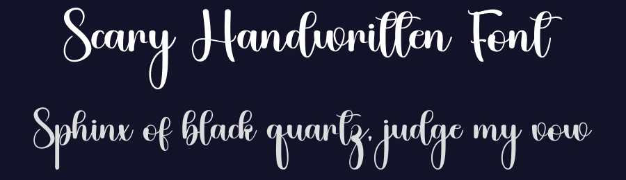 Scary Handwritten Font by inermediaSTUDIO — Script Handwritten Font — thumbnail 2