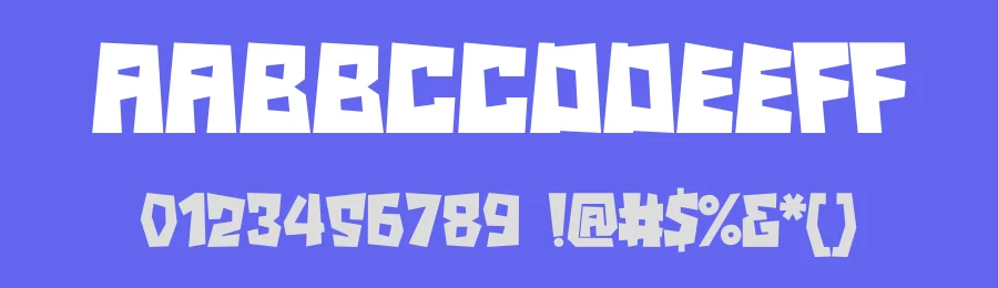 Scary Monster Font by Pian45 — Display Font — thumbnail 3