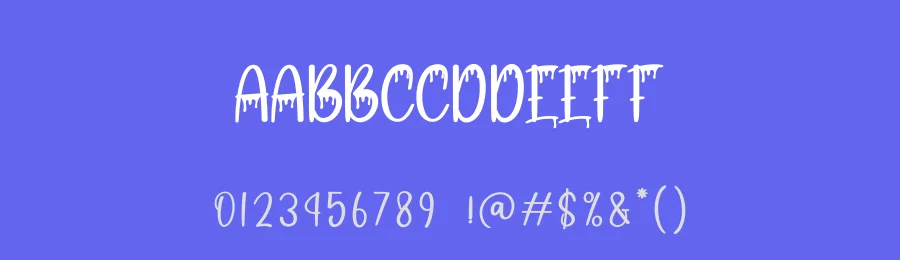 Scary Snow Display Font by andikastudio — Display Font — thumbnail 3