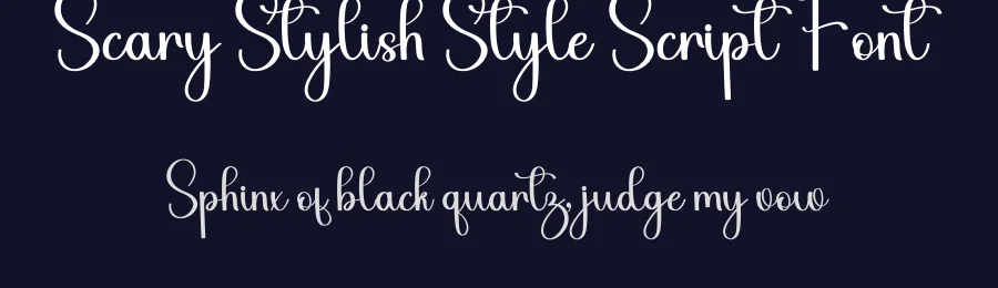 Scary Stylish Style Script Font by inermediaSTUDIO — Script Handwritten Font — thumbnail 2