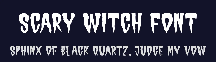 Scary Witch Font by Dreamink Studio — Decorative Font — thumbnail 2