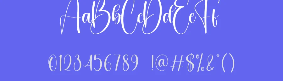 Scatter Calligraphy Font by creativeletter — Script Handwritten Font — thumbnail 3
