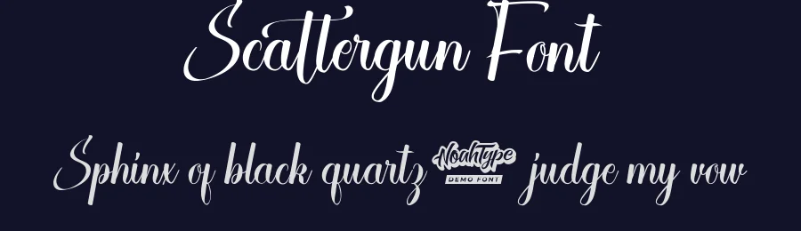 Scattergun Font by noahtype — Script Handwritten Font — thumbnail 2