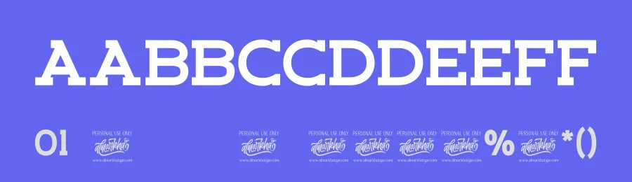 Schein Font by Almarkha Type — Slab Serif Font — thumbnail 3