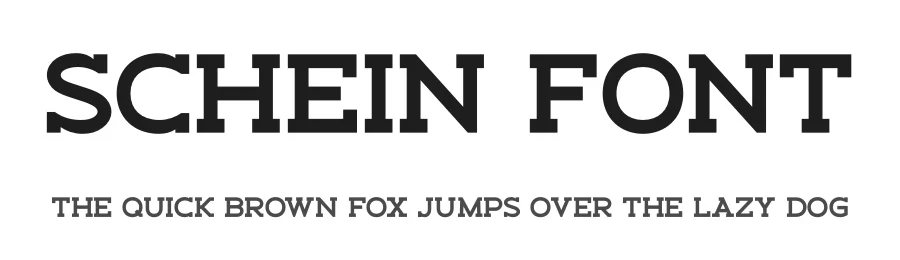 Schein Font by Almarkha Type — Slab Serif Font