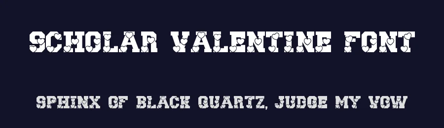 Scholar Valentine Font by Dm Studio — Display Font — thumbnail 2