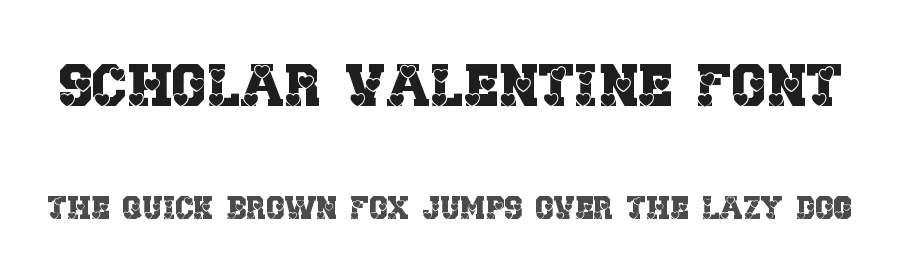 Scholar Valentine Font by Dm Studio — Display Font