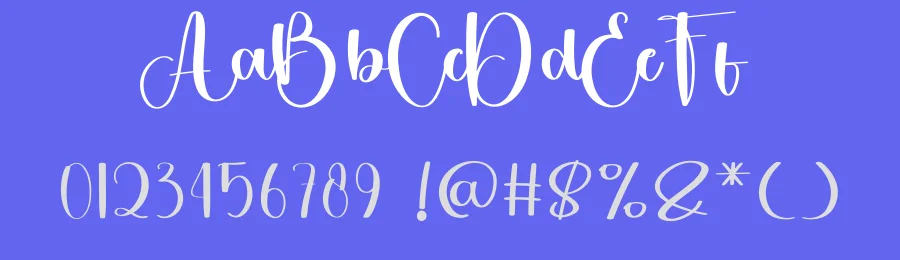 School Calligraphy – Creative Handwritten Font by freshtypeink — Script Handwritten Font — thumbnail 3