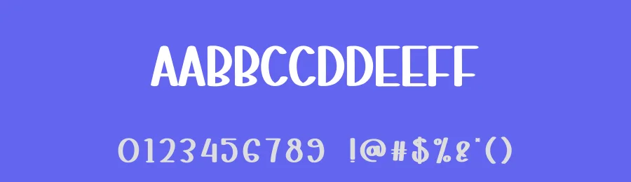 School Holiday Display Font by andikastudio — Display Font — thumbnail 3