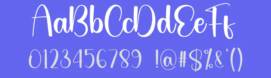 School Holiday Script Font by creativeletter — Script Handwritten Font — thumbnail 3