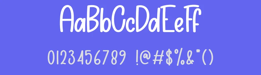 School Homework Script Font by creativeletter — Display Font — thumbnail 3