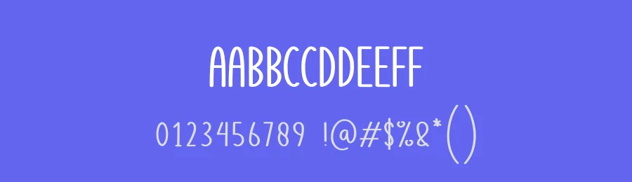 School Monday Display Font by andikastudio — Display Font — thumbnail 3
