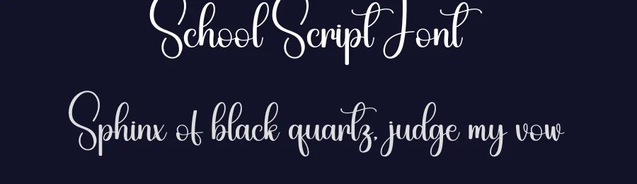 School Script Font by andikastudio — Script Handwritten Font — thumbnail 2