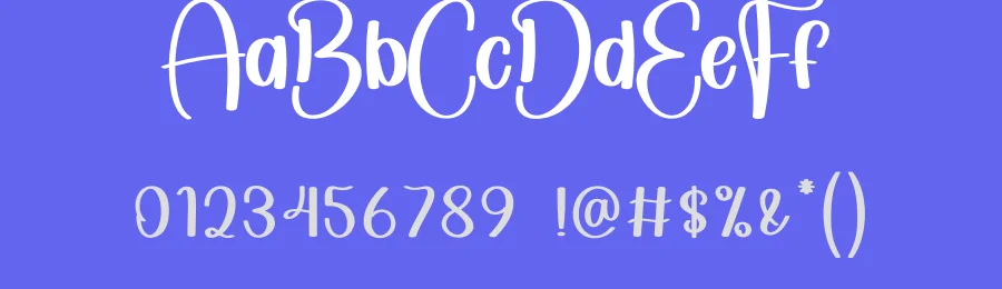 School Winter Brush Font by creativeletter — Script Handwritten Font — thumbnail 3